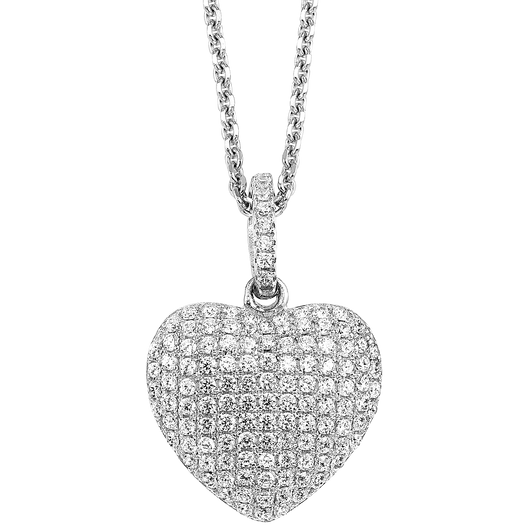 Sterling Silver CZ Pendant  - Style #FP1367