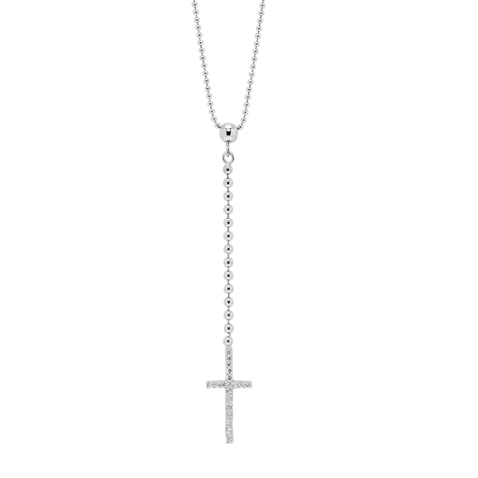 Diamond Cross Pendant - Style #FP1410