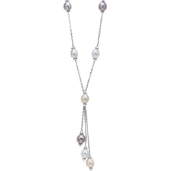Silver F.W Pearl Necklace