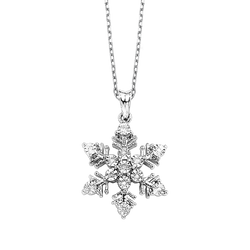 Sterling Silver Diamond Pendant - FP1151
