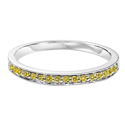 Treated Yellow Diamonds Mixable Ring