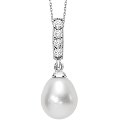 Silver F.W Pearl Pendant