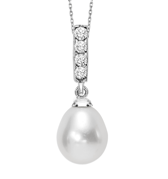 Silver F.W Pearl Pendant